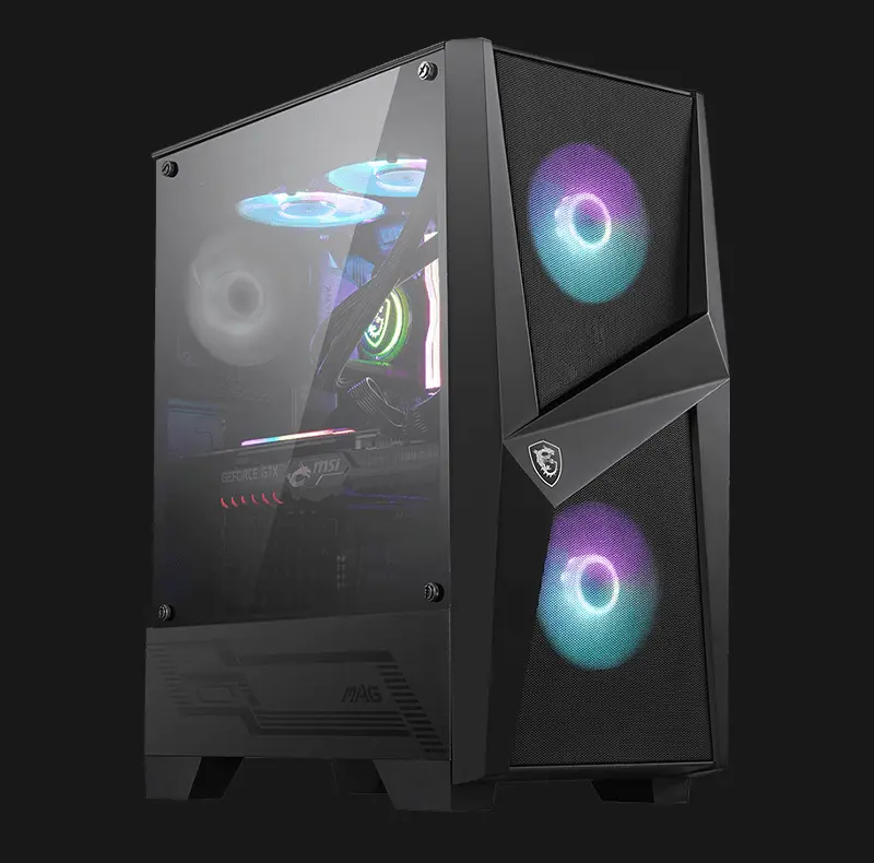 MSI Gaming - The MAG FORGE 100R equipped with 2